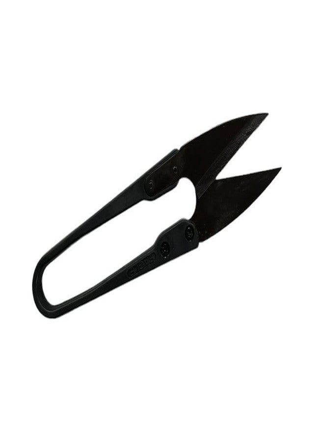 Zenith Metal Embroidery Sewing Snips Thread Cutter Scissors (Black) - Set of 2 - Image 2